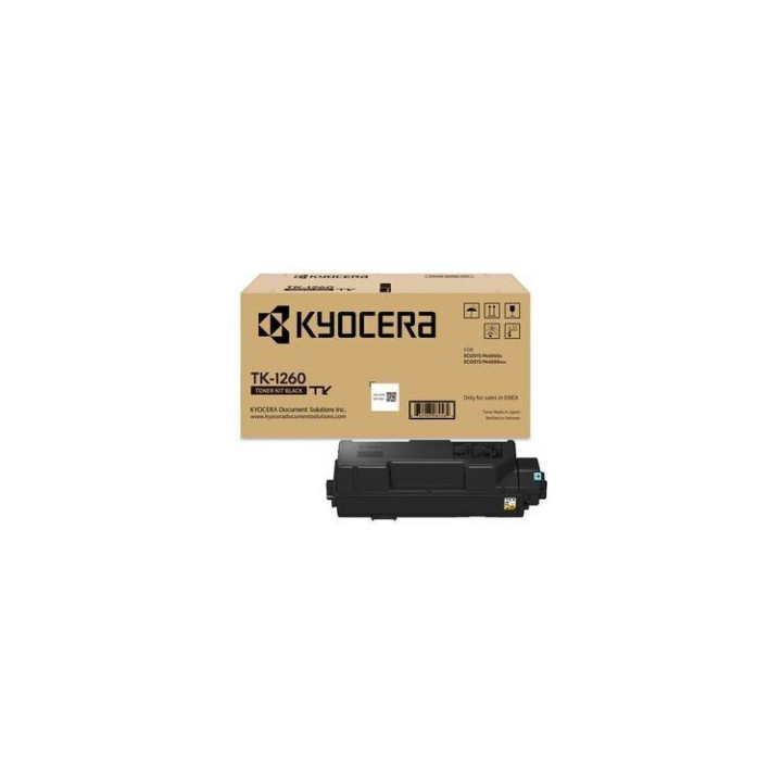 Toner Originale Nero (TK-1260) 1T0C150NL0, TK-1260 MITA/KYOCERA Conf.1 - Pag.10000