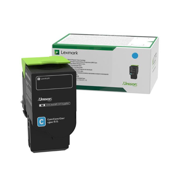 Cartuccia Originale Ciano (Return Program) C242XC0 LEXMARK Conf.1 - Pag.3500