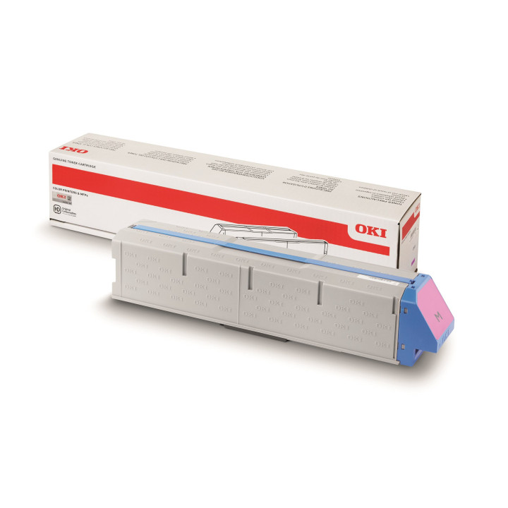 Cartuccia Toner Originale Magenta 45536554 OKI Conf.1 - Pag.42000
