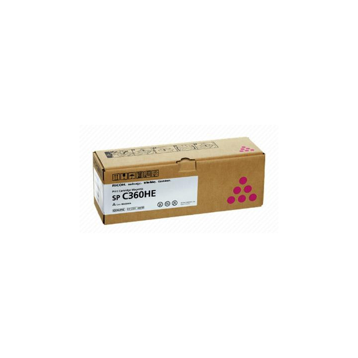 Toner Originale Giallo 408187, SPC360HE RICOH Conf.1 - Pag.5000