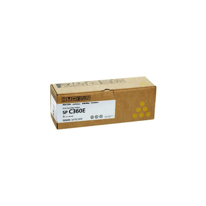 Toner Originale Giallo 408191 RICOH Conf.1 - Pag.1500
