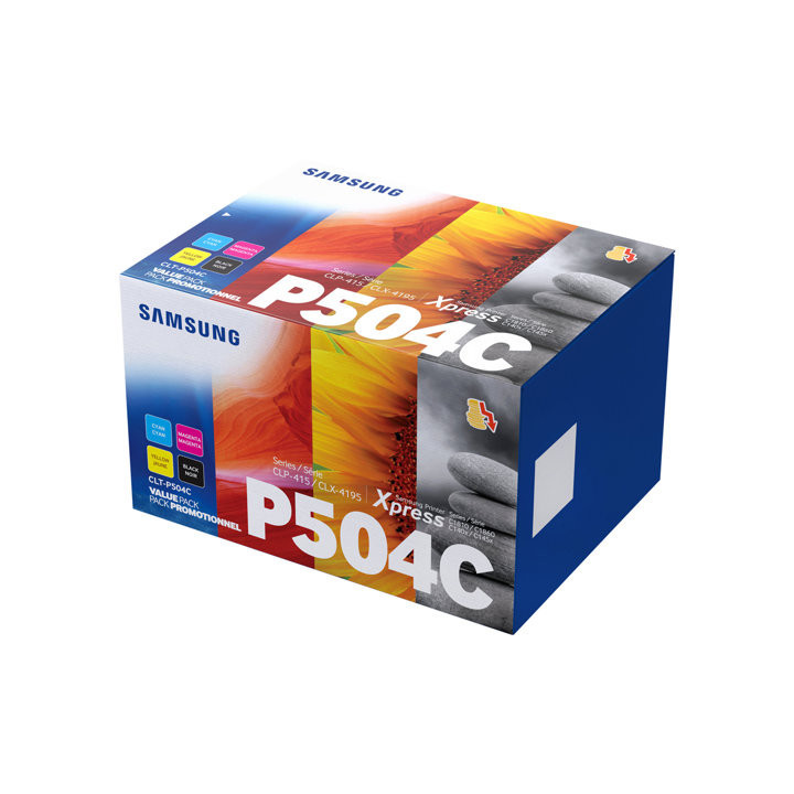Multipack Originale CLT-P504C, SU400A HP Conf.1