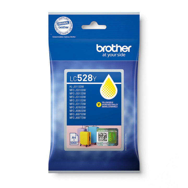 Cartuccia Ink-jet Originale Giallo LC-528Y BROTHER Conf.1 - Pag.5000