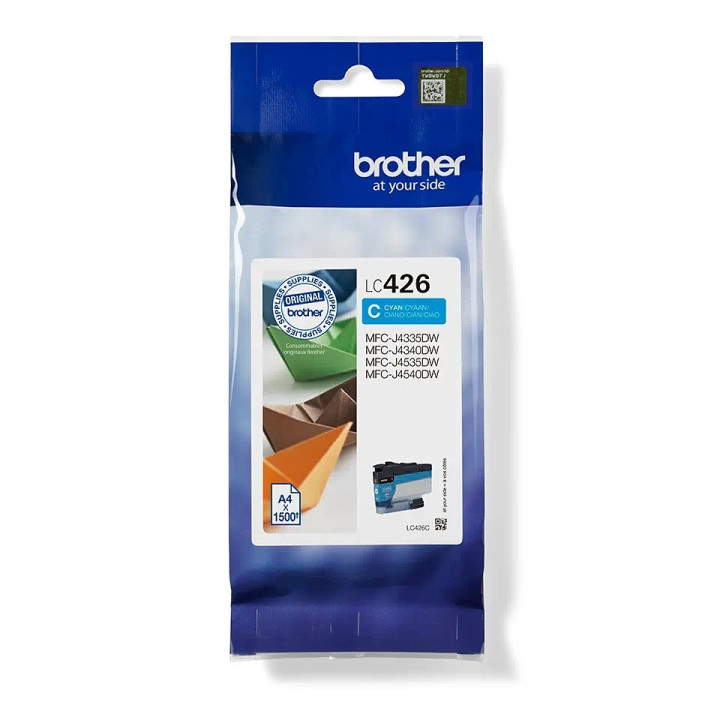 Cartuccia Ink-jet Originale Ciano LC-426C BROTHER Conf.1 - Pag.1500