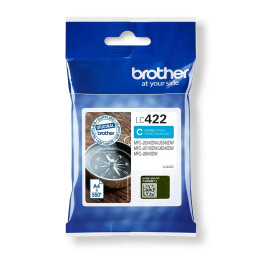 Cartuccia Ink-jet Originale Ciano LC-422C BROTHER Conf.1 - Pag.550