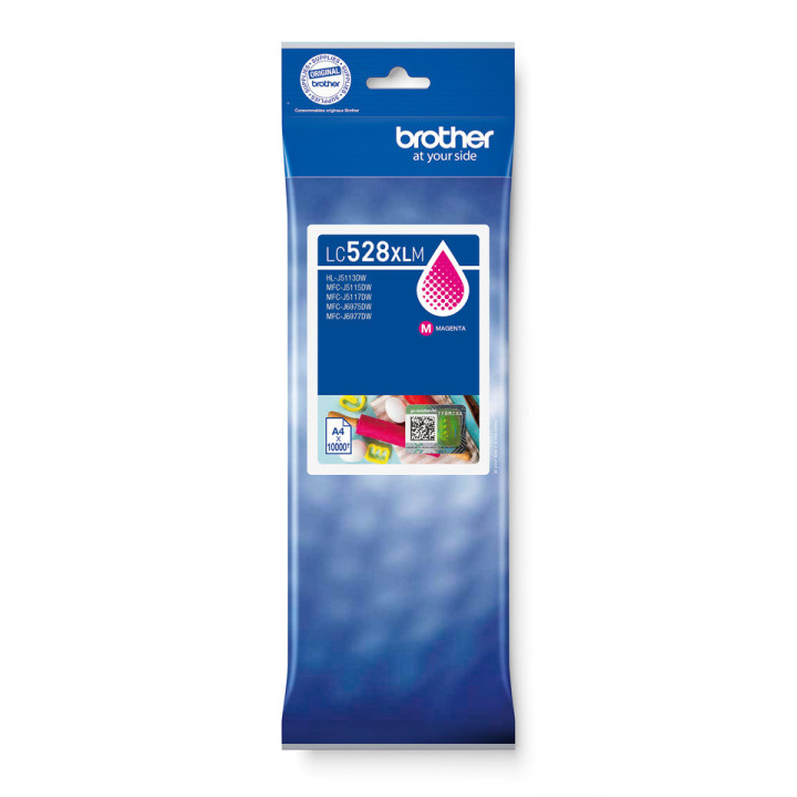 Cartuccia Ink-jet Originale Magenta LC-528XLM BROTHER Conf.1 - Pag.10000