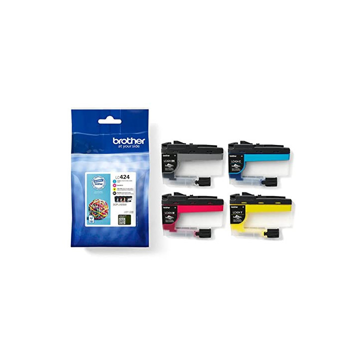 Multipack Ink-jet Originale B/C/M/Y LC-424VAL BROTHER Conf.1 - Pag.750