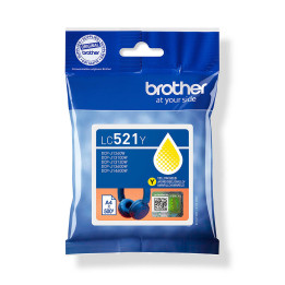 Cartuccia Ink-jet Originale Giallo LC-521Y BROTHER Conf.1 - Pag.500