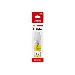 Flacone d'Inchiostro Originale Giallo (GI-50Y) 3405C001, GI-50Y CANON Conf.1 - Pag.7700
