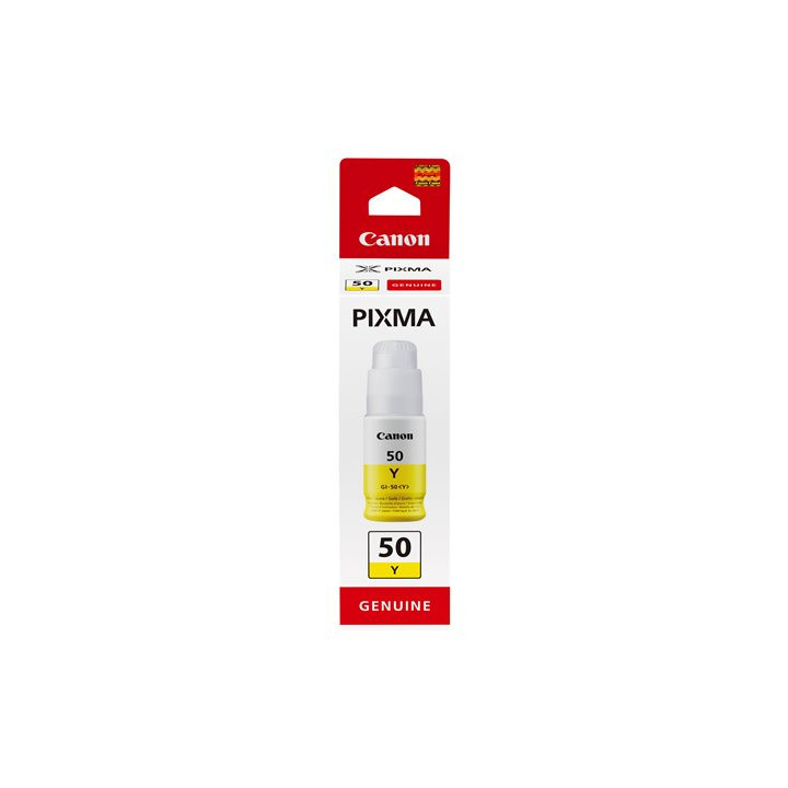 Flacone d'Inchiostro Originale Giallo (GI-50Y) 3405C001, GI-50Y CANON Conf.1 - Pag.7700