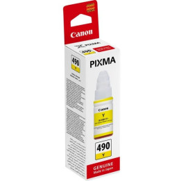 Flacone d'Inchiostro Originale Giallo (GI-490) 0666C001, GI-490 CANON Conf.1 - Pag.7000