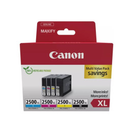 Multipack Originale B/C/M/Y (PGI-2500XL) PGI-2500XL B/C/M/Y, 9254B010 CANON Conf.1x4