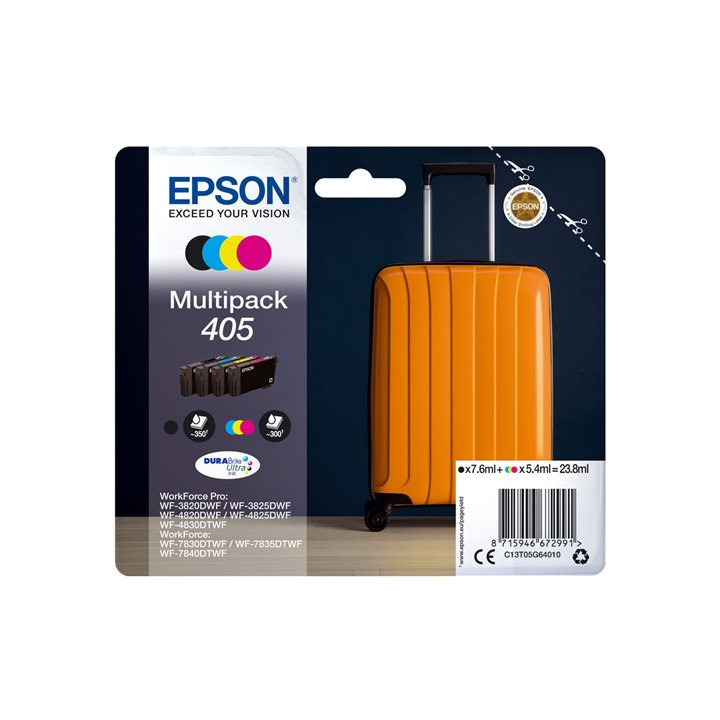 Multipack Originale (405) 405, C13T05G64010 EPSON Conf.1