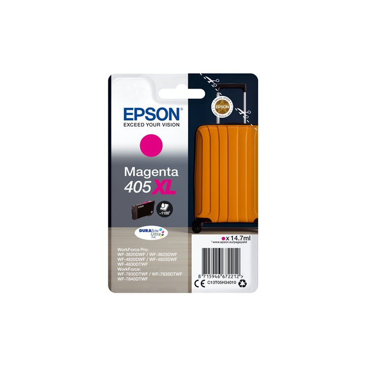 Cartuccia Originale Magenta (405XL) 405XL, C13T05H34010 EPSON Conf.1 - Pag.1100