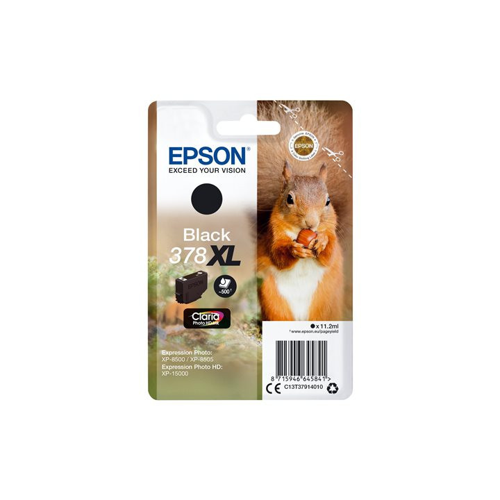 Cartuccia Originale Nero (378XL) 378XL, C13T37914010 EPSON Conf.1 - Pag.500