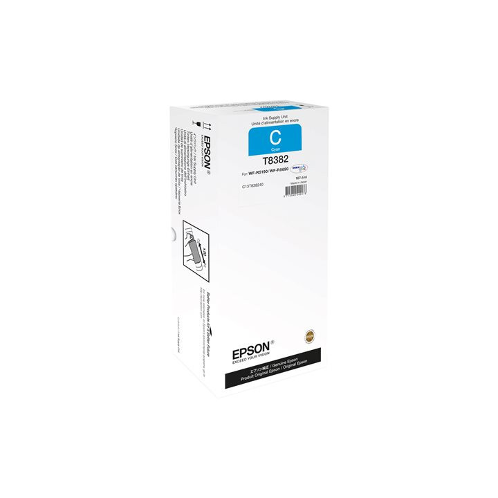 Ricarica Inchiostro Originale Ciano (T8382) C13T838240, T8382 EPSON Conf.1 - Pag.20000