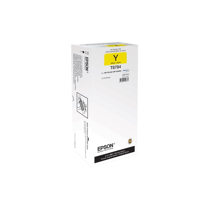 Ricarica Inchiostro Originale Giallo (T8784) C13T878440, T8784 EPSON Conf.1 - Pag.50000