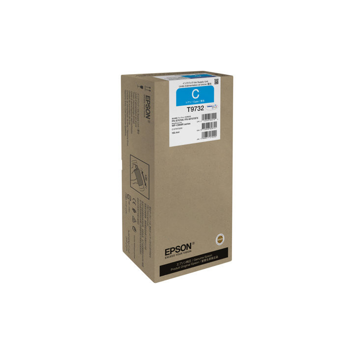 Ricarica Inchiostro Originale Ciano (T9732) C13T973200, C13T97320N, T9732 EPSON Conf.1 - Pag.22000