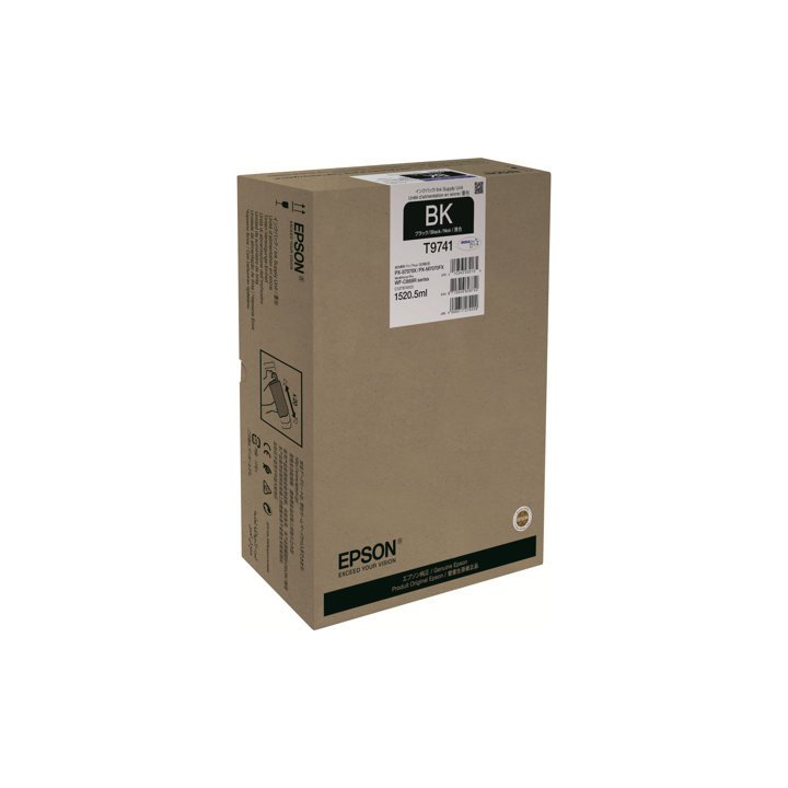 Ricarica Inchiostro Originale Nero (T9741) C13T974100, T9741 EPSON Conf.1 - Pag.86000