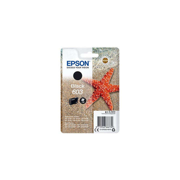 Cartuccia Originale Nero (603) 603, C13T03U14010 EPSON Conf.1 - Pag.150