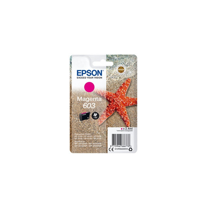 Cartuccia Originale Magenta (603) 603, C13T03U34010 EPSON Conf.1 - Pag.130