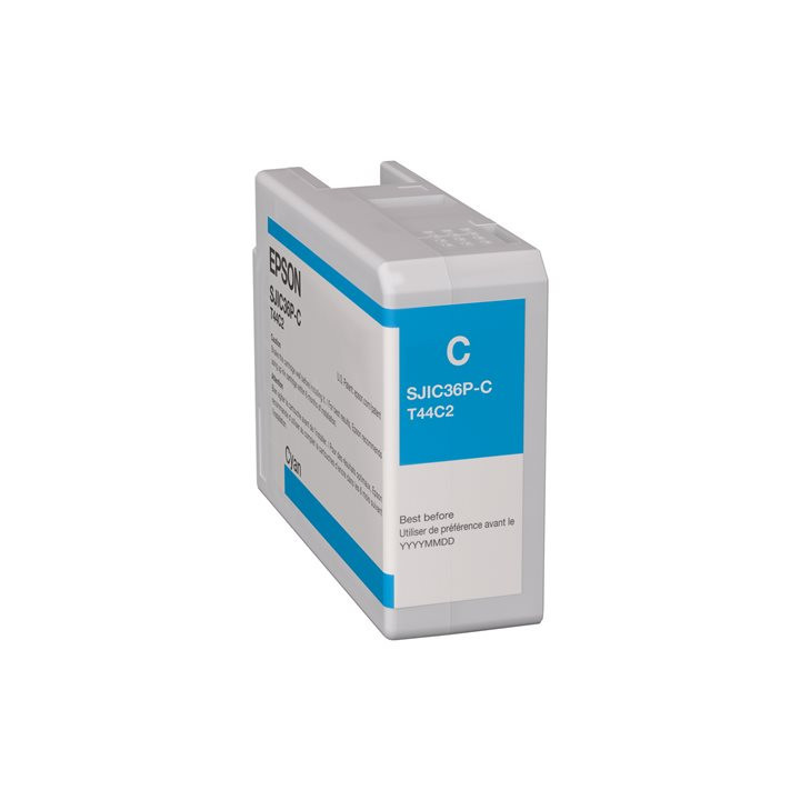 Cartuccia Ink Originale Ciano (SJIC36P(C)) C13T44C240, SJIC36P(C) EPSON Conf.1