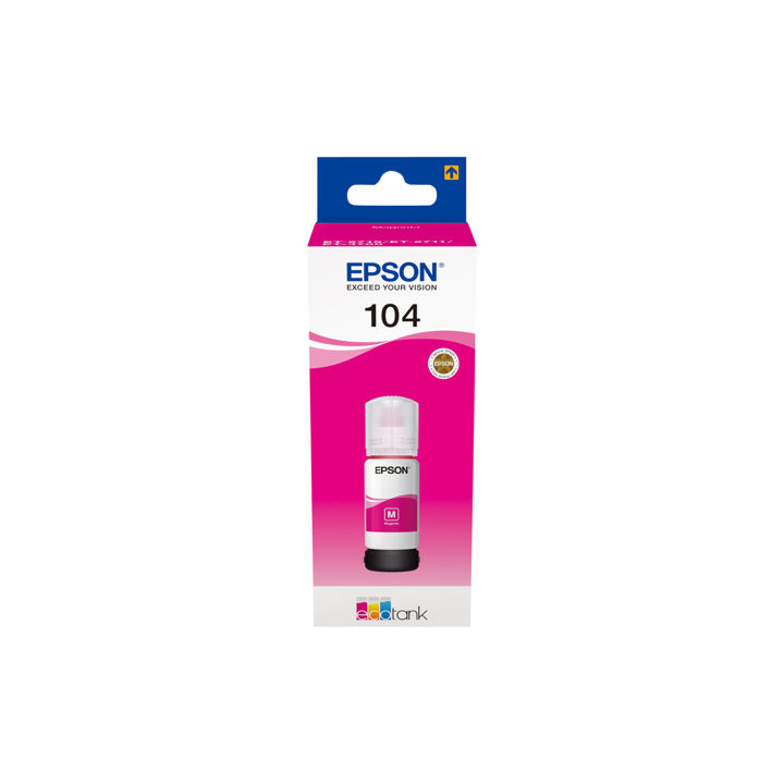Flacone Inchiostro Originale Magenta (104) 104, C13T00P340 EPSON Conf.1
