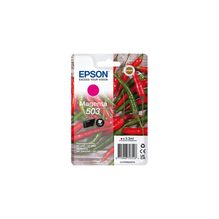 Cartuccia Originale Magenta (503) 503, C13T09Q34010 EPSON Conf.1 - Pag.165