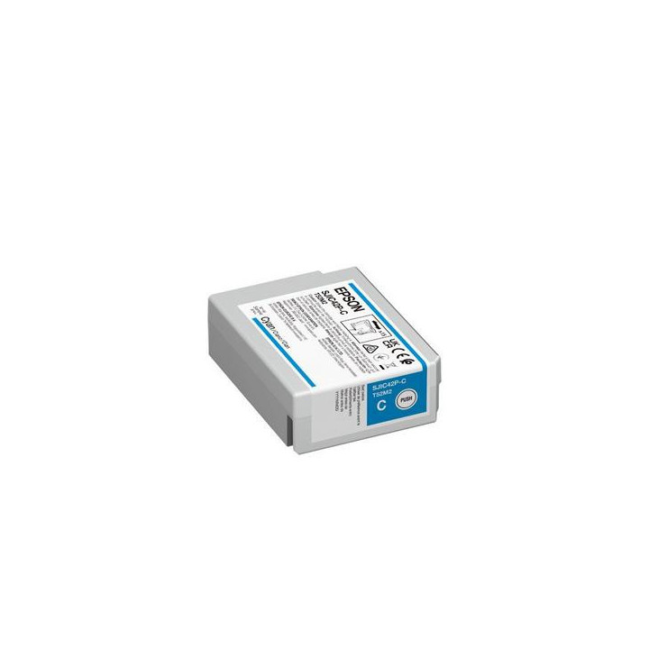 Cartuccia Ink Originale Ciano (SJIC42P-C) C13T52M240, SJIC42P-C EPSON Conf.1