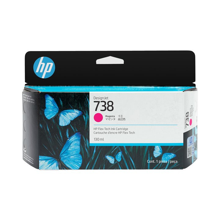 Cartuccia Originale Magenta (738) (130 ml) 498N6A, 738 HP Conf.1
