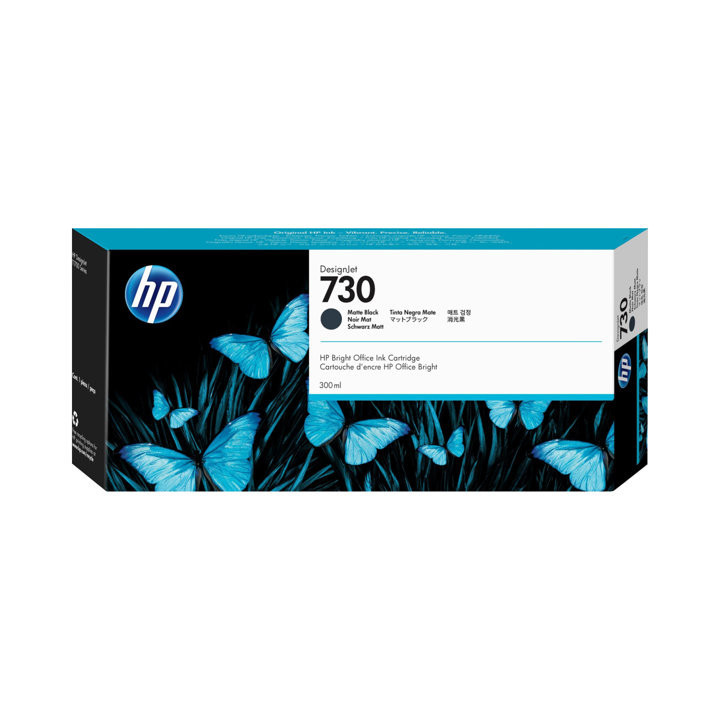 Cartuccia Inchiostro Originale Nero Opaco HC (730) 730, P2V71A HP Conf.1