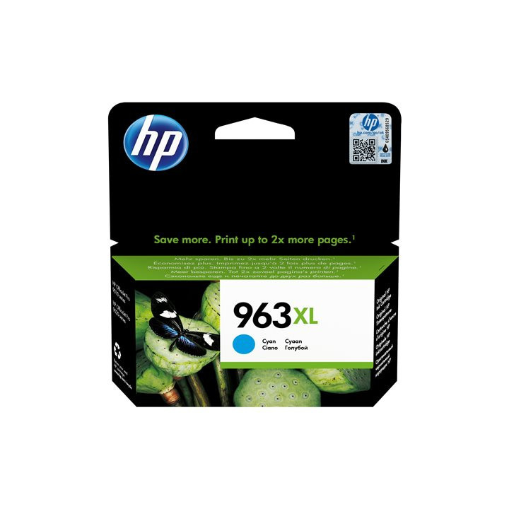 Cartuccia Inchiostro Originale Ciano (963XL) 3JA27A, 3JA27AE, 963XL HP Conf.1 - Pag.1600