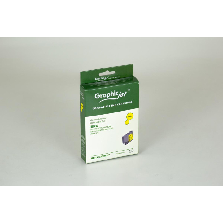Cartuccia Compatibile Giallo LC-3239XLY BROTHER Conf.1 - Pag.5000