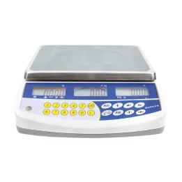 Bilancia Custom Zaffira - QTP Bassa 15/30 kg - Div. 5/10gr OMOLOGATA ZONA C 9E0KN450000003 Conf.1