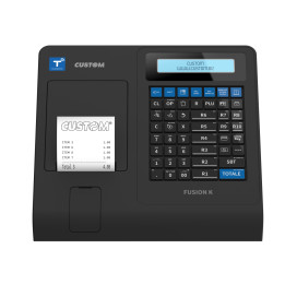 Registratore Cassa Custom FUSION K Nero ETH USB RS232 921LD110100733, 921LD110300733 Conf.1