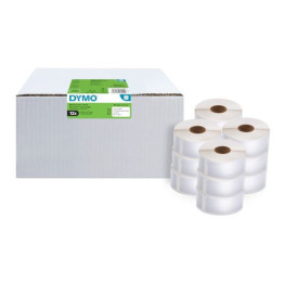 Rotoli da 1000 etichette multiuso Dymo LabelWriter 57x32 mm - value pack 12 rotoli - bianco 2093095 DYMO Conf.1