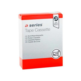 Nastro Compatibile Letratag in plastica Nero/Bianco 12mm 91201, S0721610 DYMO Conf.1
