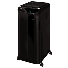 Distruggidocumenti Fellowes AutoMax? 600M P-5 83 L - taglio a microframmenti 2x12 mm nero - 4657401 4657401, FW4657401 Conf.1