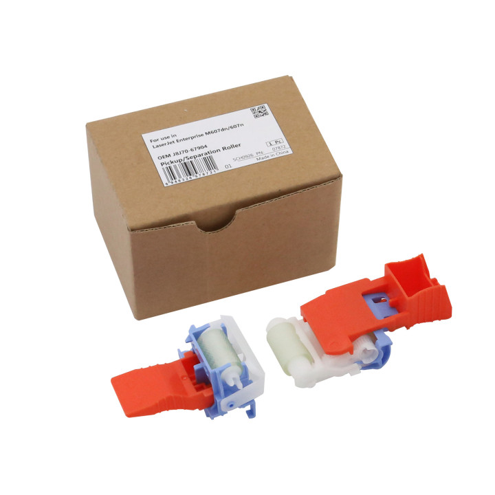 Set Rullini Presa/Separazione Carta (Cassetto 2) Compatibile J8J70-67904 HP Conf.1