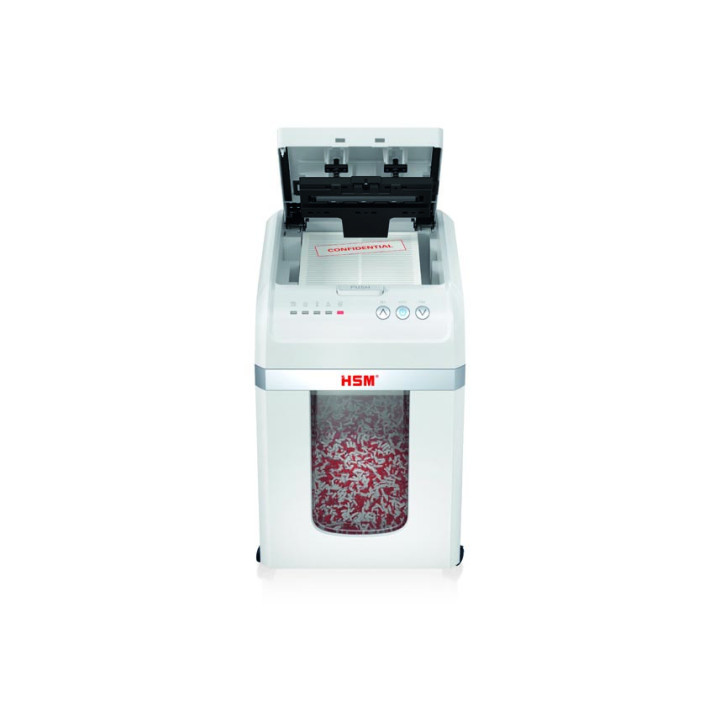 Distruggidocumenti uso moderato HSM Shredstar Autofeed X 300 alimentazione automatica - P-4 30 L - taglio a frammenti 4x12 mm (1