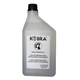 Olio distruggidocumenti Kobra - Flacone 1 lt - 51086 51091 Conf.1