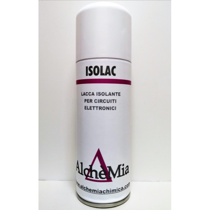 Spray Isolac - Lacca isolante per circuiti elettronici (formato 200ml) PRODOTTI DI PULIZIA Conf.1