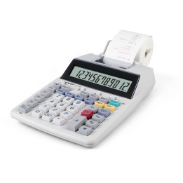 Calcolatrice da tavolo scrivente a 12 cifre EL-1750V SH-EL1750V SHARP Conf.1
