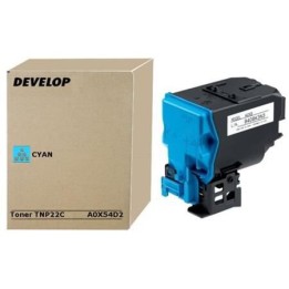 Toner Originale Ciano A0X54D2, TNP-22C DEVELOP Conf.1 - Pag.6000