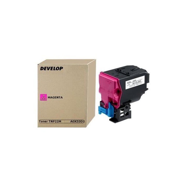 Toner Originale Magenta A0X53D2, TNP-22M DEVELOP Conf.1 - Pag.6000
