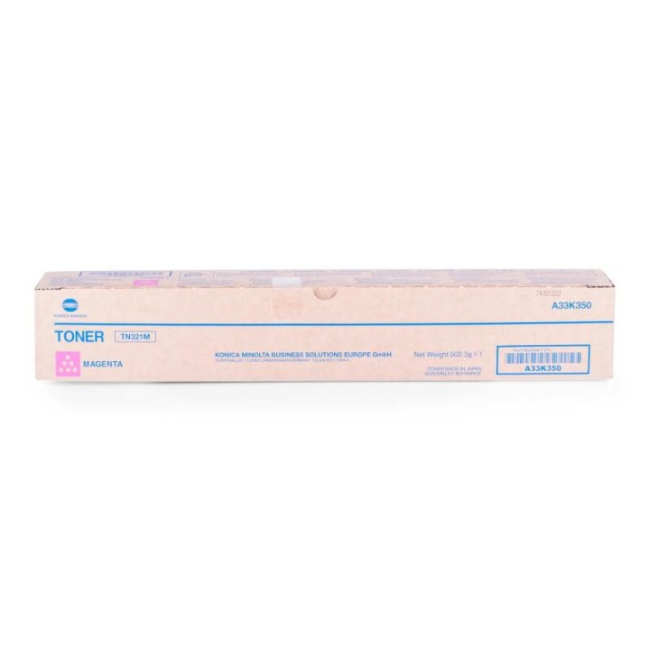 Toner Originale Magenta A33K350, TN321M MINOLTA Conf.1 - Pag.25000
