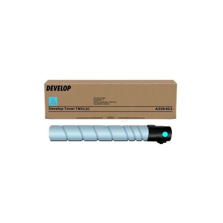 Toner Originale Ciano A33K4D2, A33K4DC, TN-512C DEVELOP Conf.1 - Pag.35000