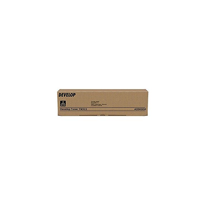 Toner Originale A33K0D0, TN-322 DEVELOP Conf.1 - Pag.24000