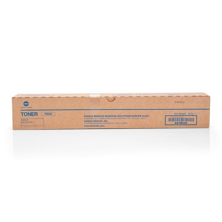 Toner Originale A87M050, TN323 MINOLTA Conf.1 - Pag.23000