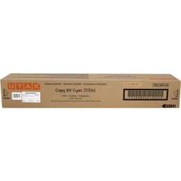 Toner Originale Ciano 1T02MVCUT0, 662510011 UTAX Conf.1 - Pag.6000